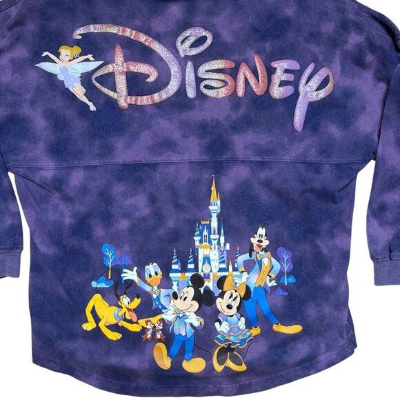 Walt Disney World 50th Anniversary Spirit Jersey Long Sleeve Shirt Size Large - Picture 4 of 7